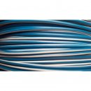 10cm Wire, 0.75mm² in blue/white