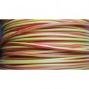 10cm Wire, 0.75mm² in yellow/red
