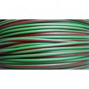 10cm Wire, 0.75mm² in green/red