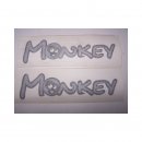 Monkey Fuel Tank Sticker