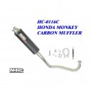 NHRC  Auspuff  HC-0116C  Carbon untenliegend