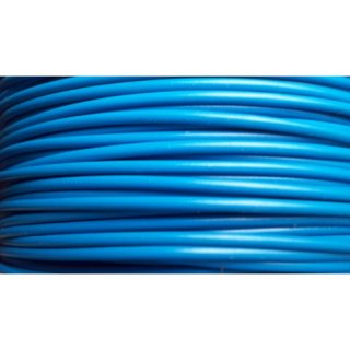 10cm Wire, 0.75mm in blue